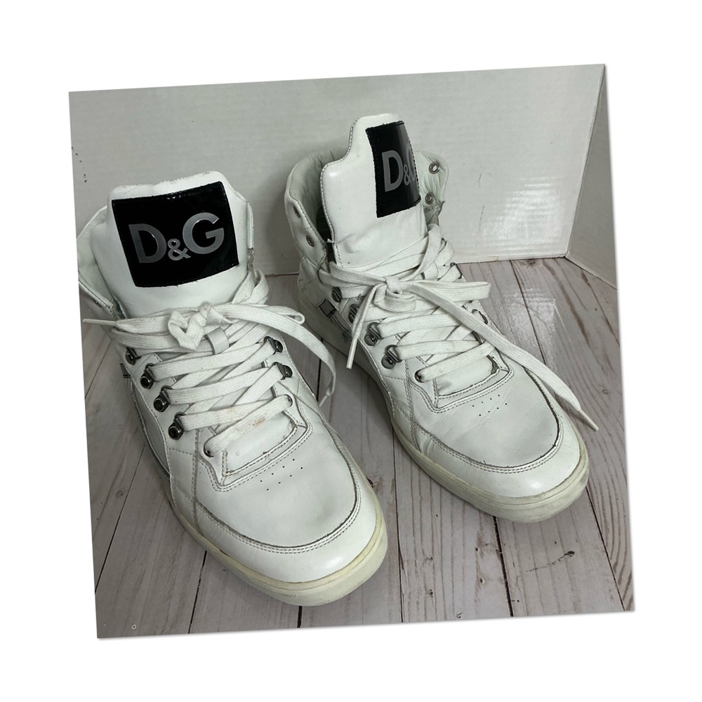D & G HIGH TOP SNEAKERS